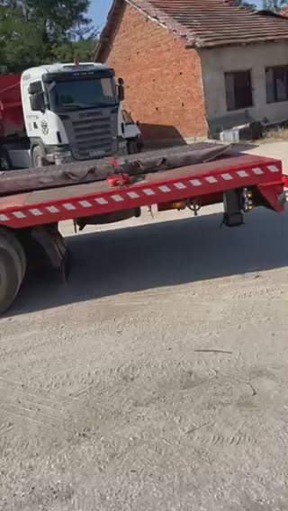 Видео: платформено ремарке в действие
